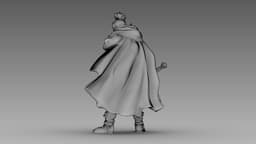 Steel Shadow Warrior 3d model