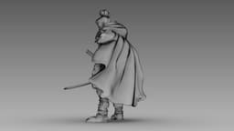 Steel Shadow Warrior 3d model