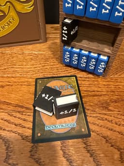 Book Counters and Prepared Token 3d model