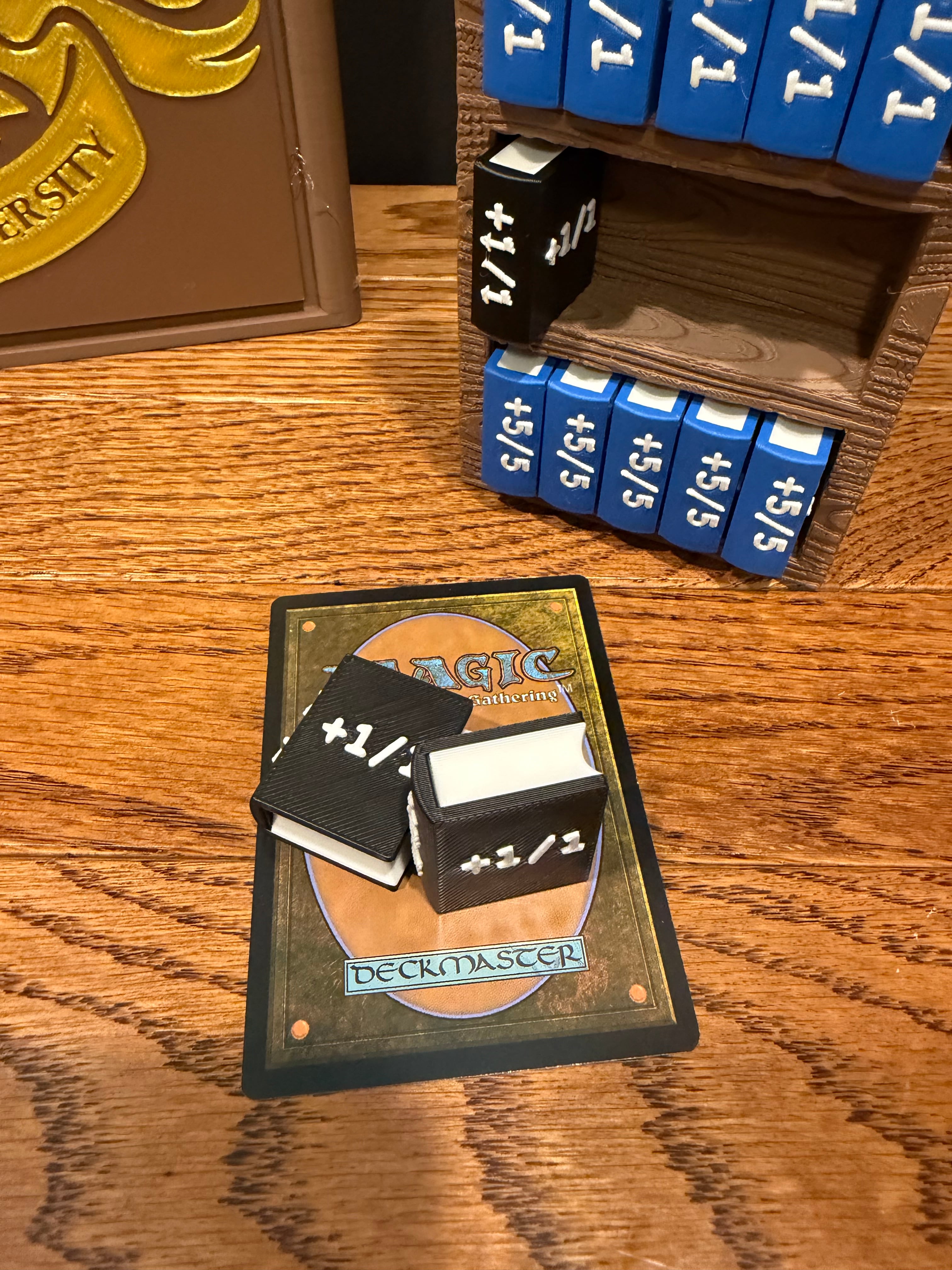 Book Counters and Prepared Token 3d model