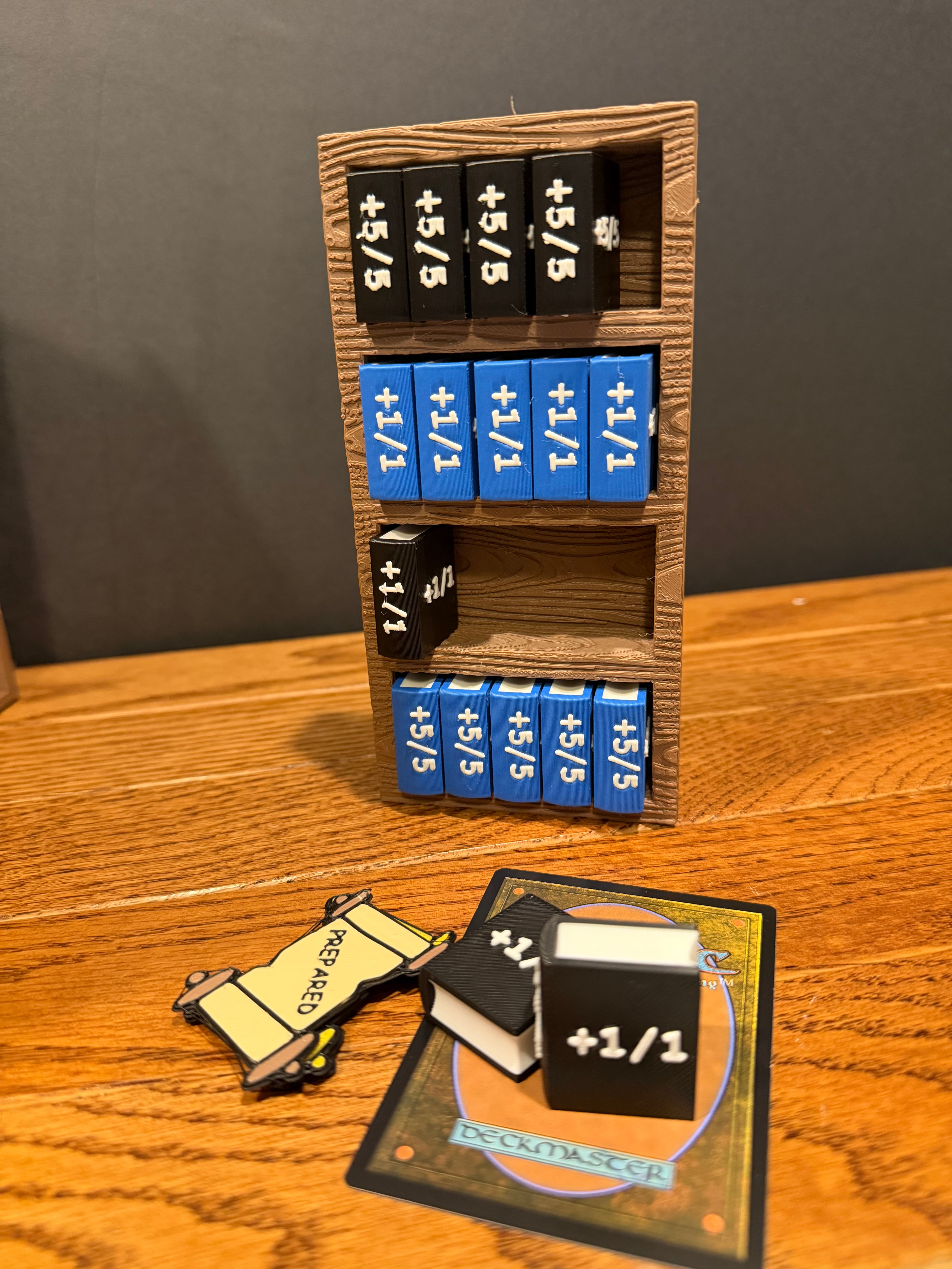 Book Counters and Prepared Token 3d model