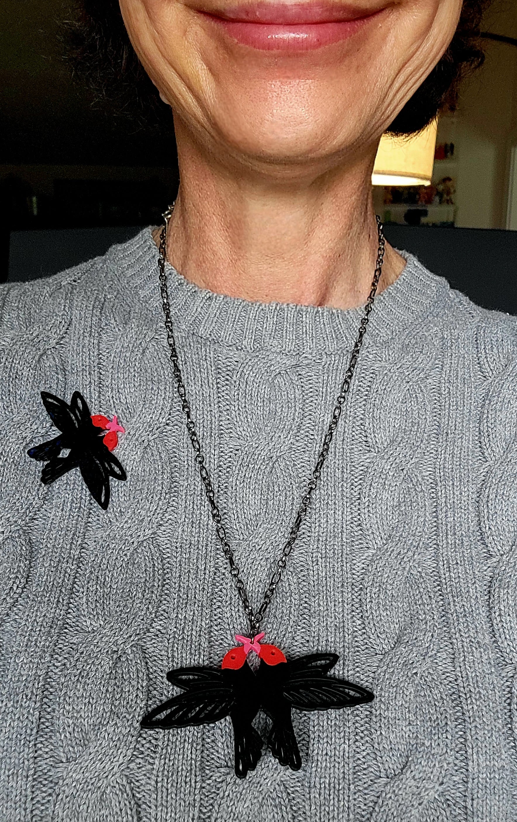 Humming Bird Lapel Pin.3mf 3d model