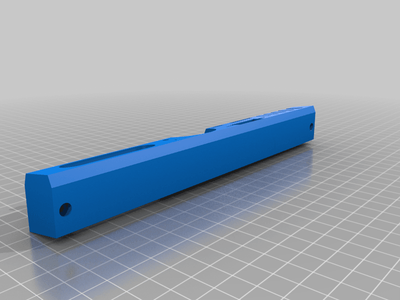Universal Wall-Mounted Tool Holder 3d model