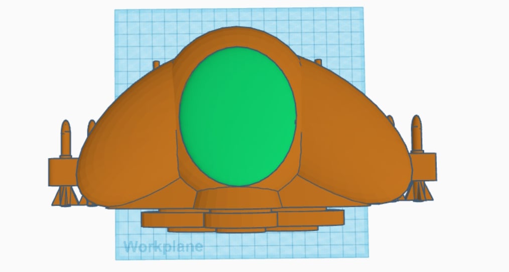 Basic Small Fighter 3d model