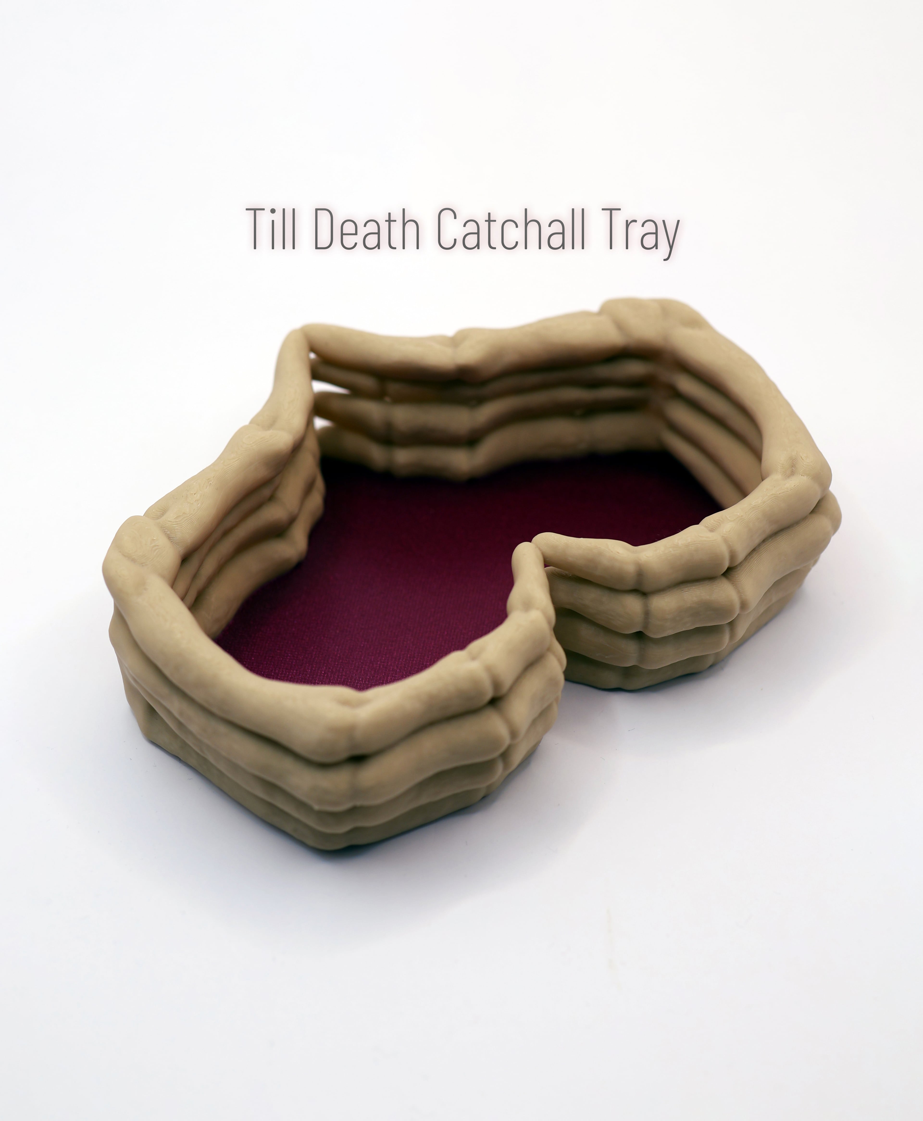Till Death Catchall Tray 3d model