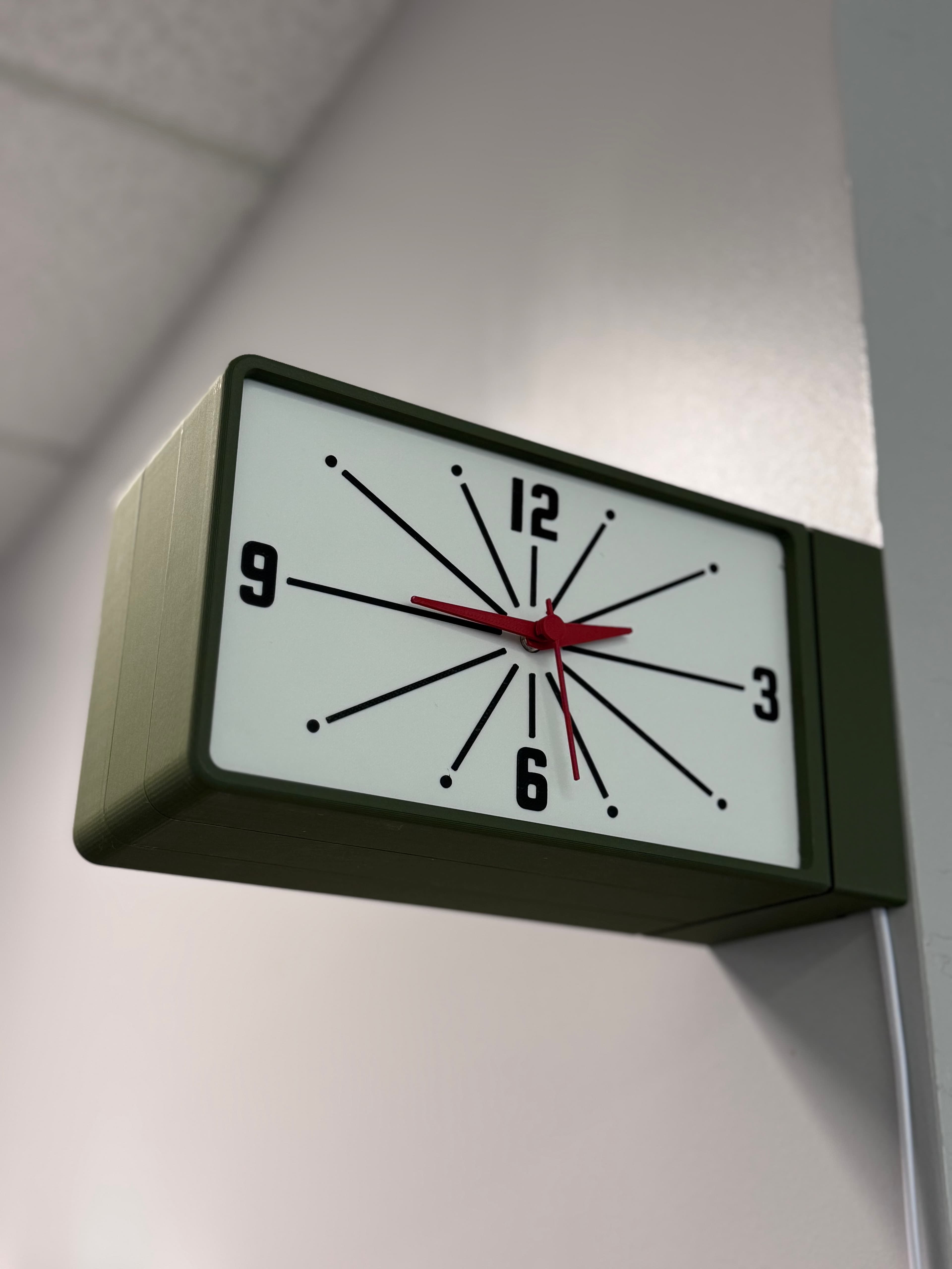 Meridian Wall Clock 3d model