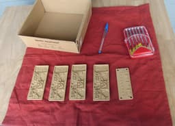 Cleirre Rethen Box Plaques and Measure 3d model