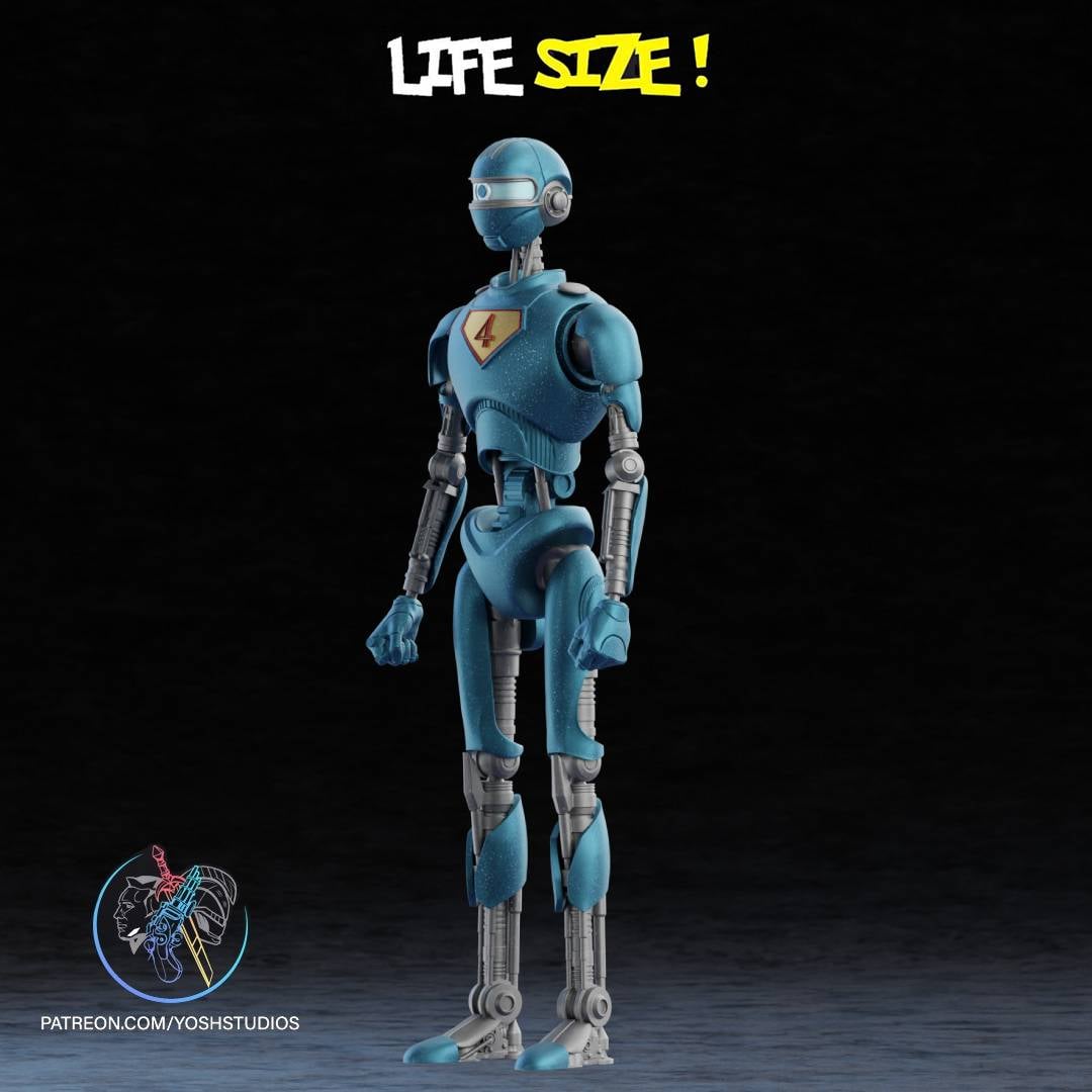 Life Size Gary 3D Printer STL File 3d model