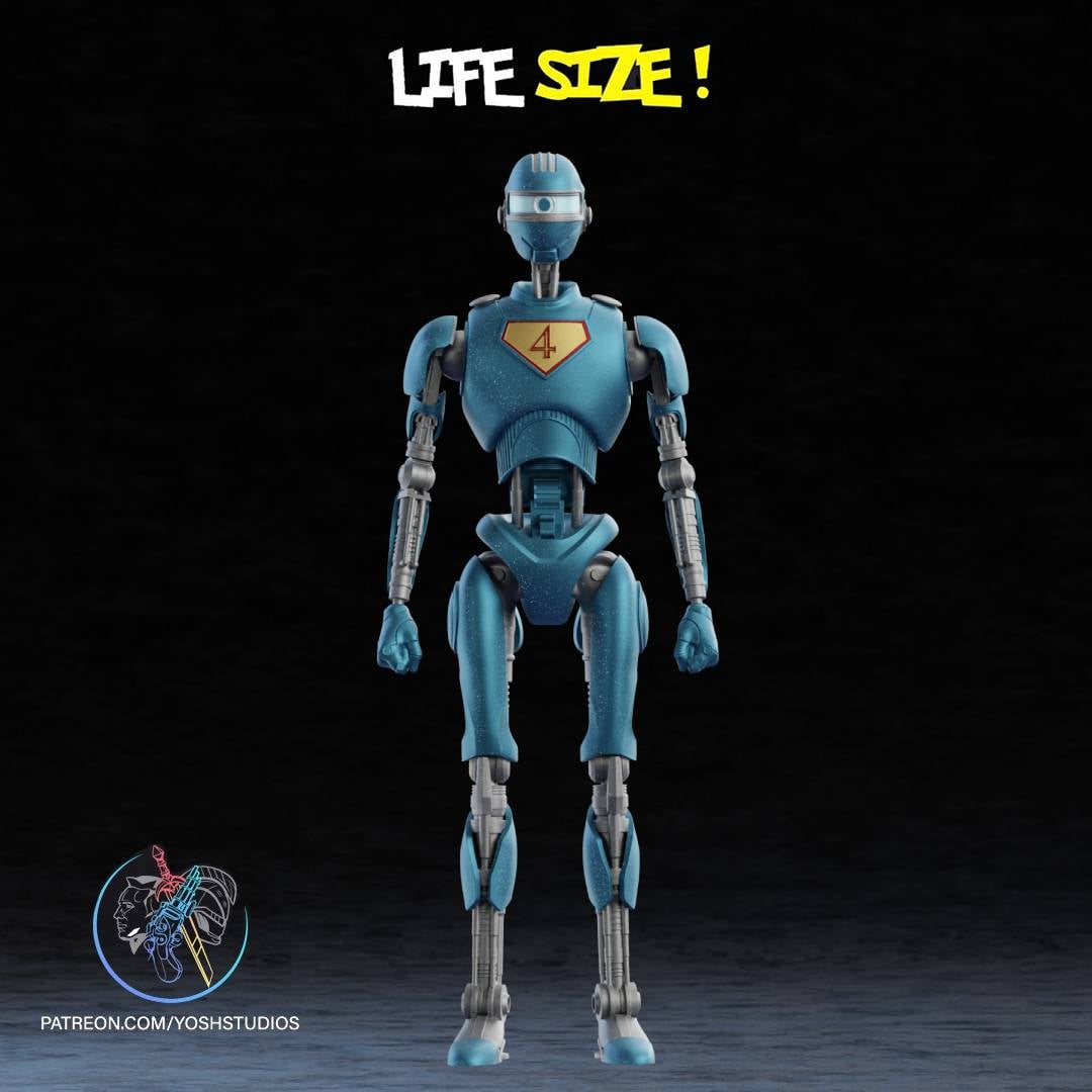 Life Size Gary 3D Printer STL File 3d model