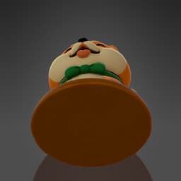 Cute Shiba Inu 3D Model 3d model