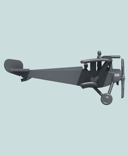 1:144 Nieuport 10AR 3d model