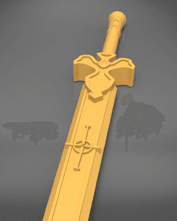 Kirito’s Sword - Integrity Knight 3d model