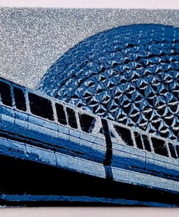 EPCOT Monorail HueForge 3d model