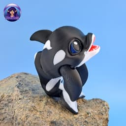 Orca Puff - Exclusive Model 3d model