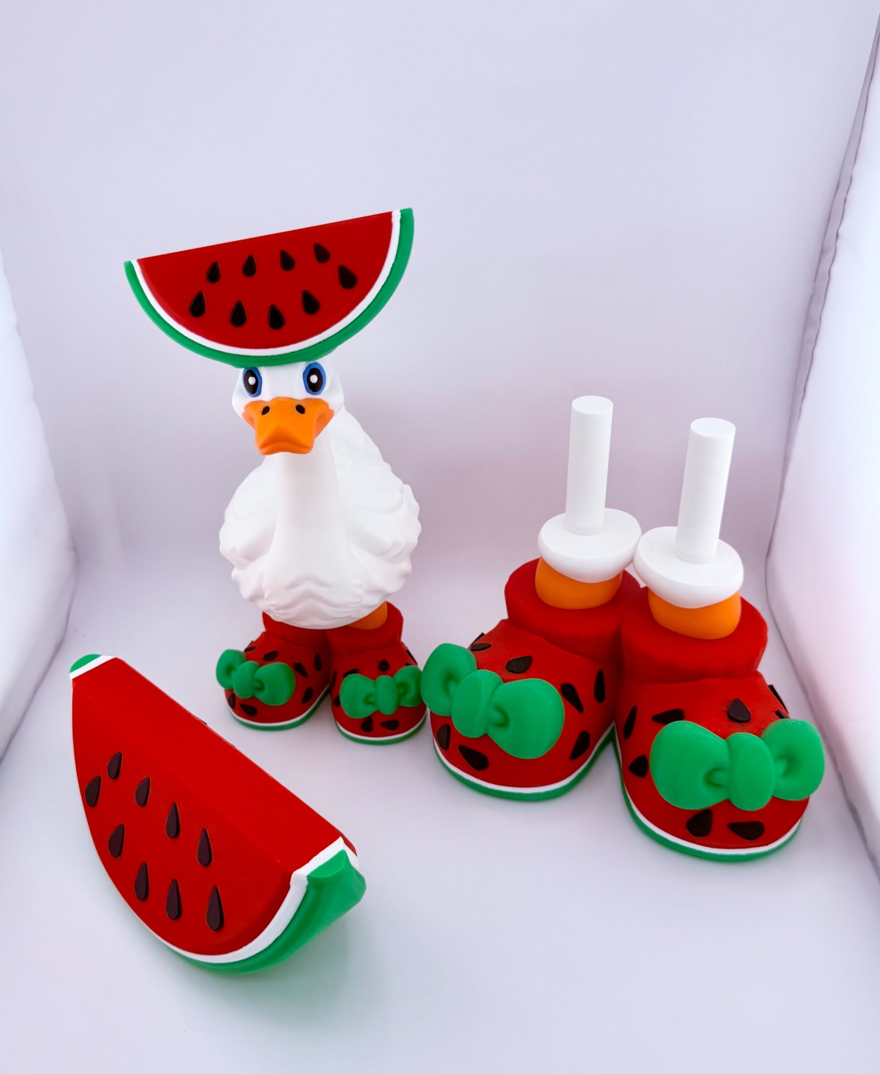 Watermelon Goose Gear for Porch Goose 3d model