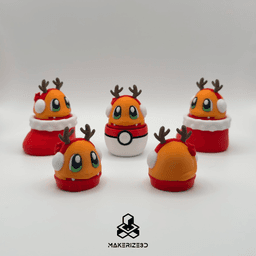 Charmander Christmas Clicker 3d model