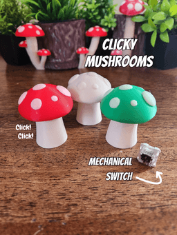 Mushroom Clicker! 3d model