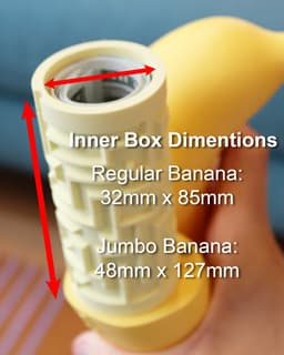 Banana Labyrinth Puzzle Gift Box 3d model