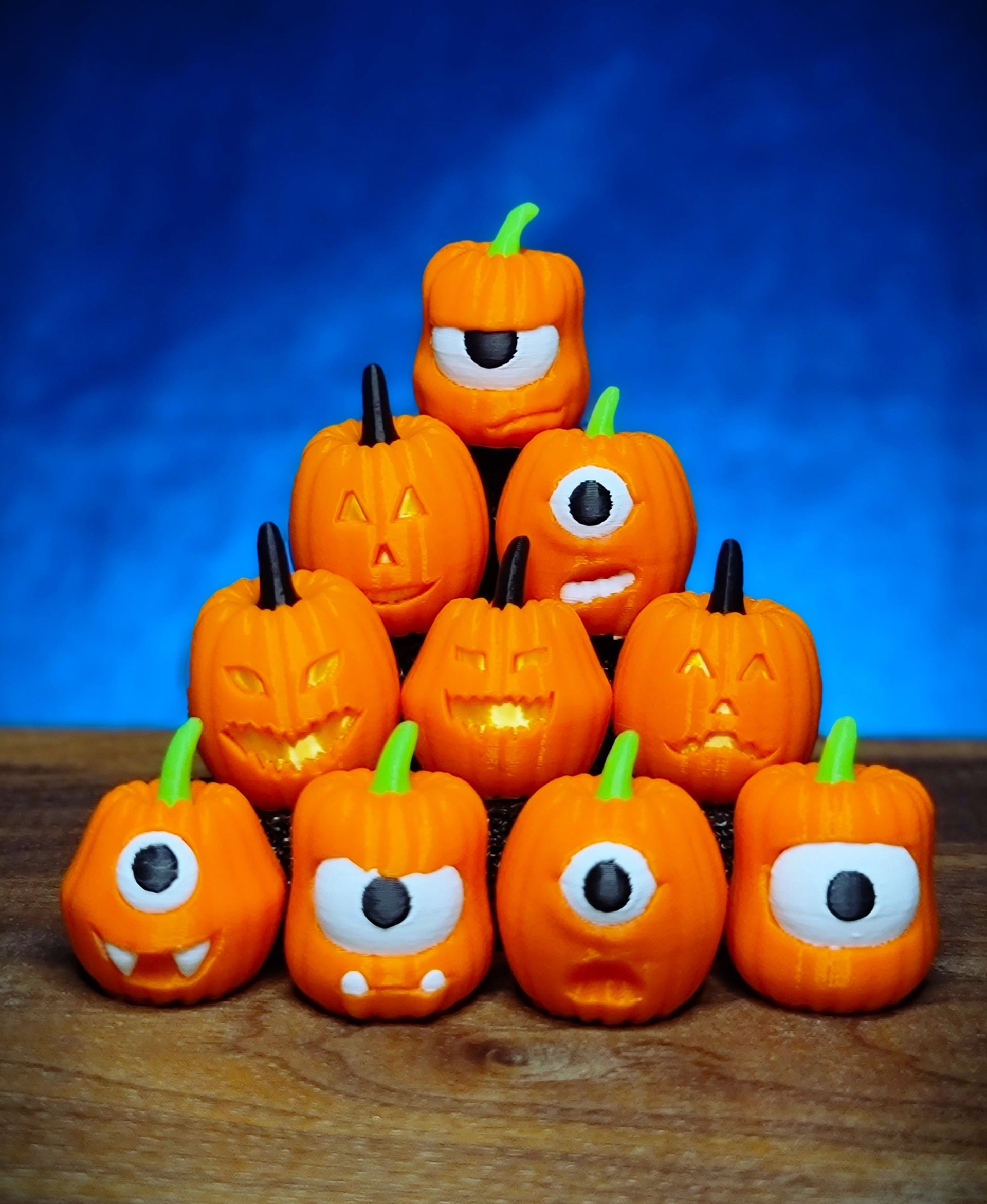 Mini Pumpkin Patch-10 designs 3d model