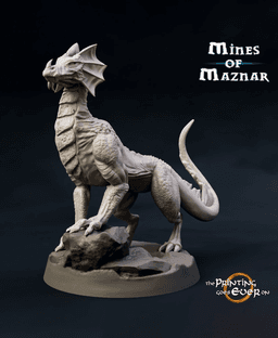 Cave Drakeling - B 3d model