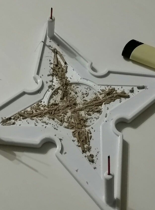 Incense Shuriken 3d model
