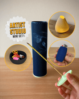 Artist Studio Mini Set 1 3d model