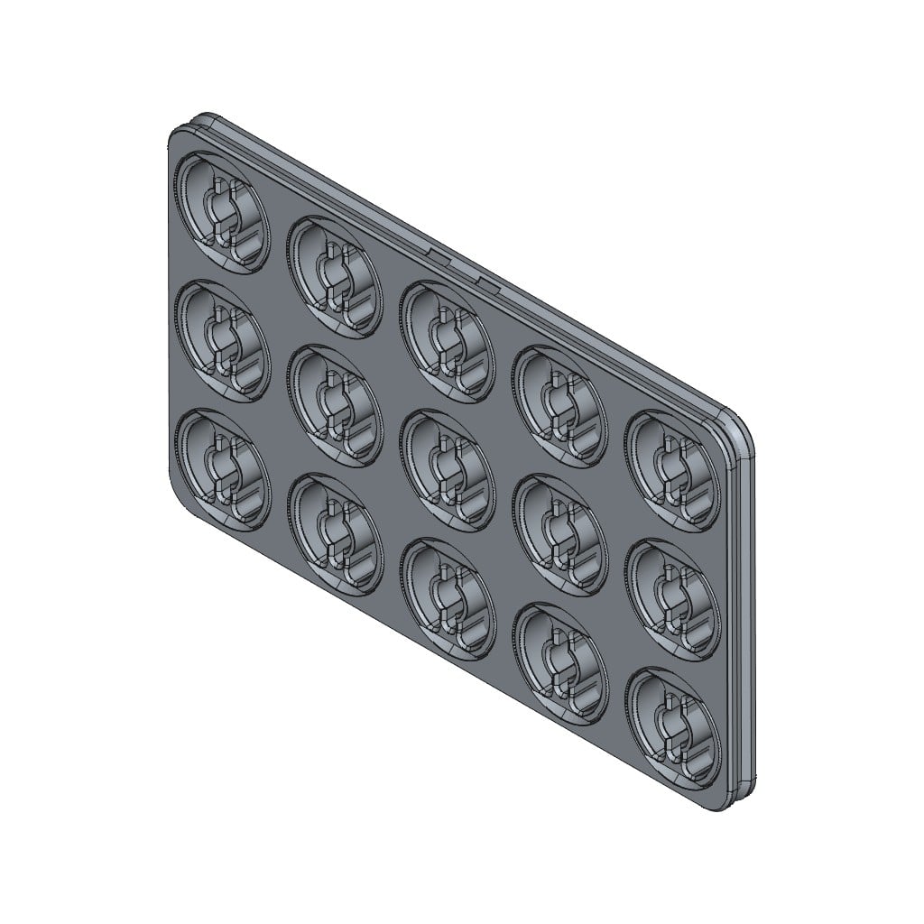 D-LOCK_PANEL.5X3-L 3d model