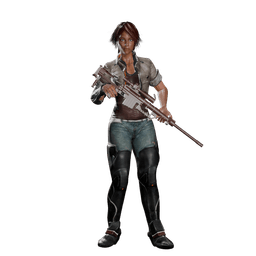 Nilin the Sniper v2 3d model