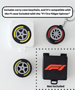 F1 Tire Clicker Toy / Keychain 3d model