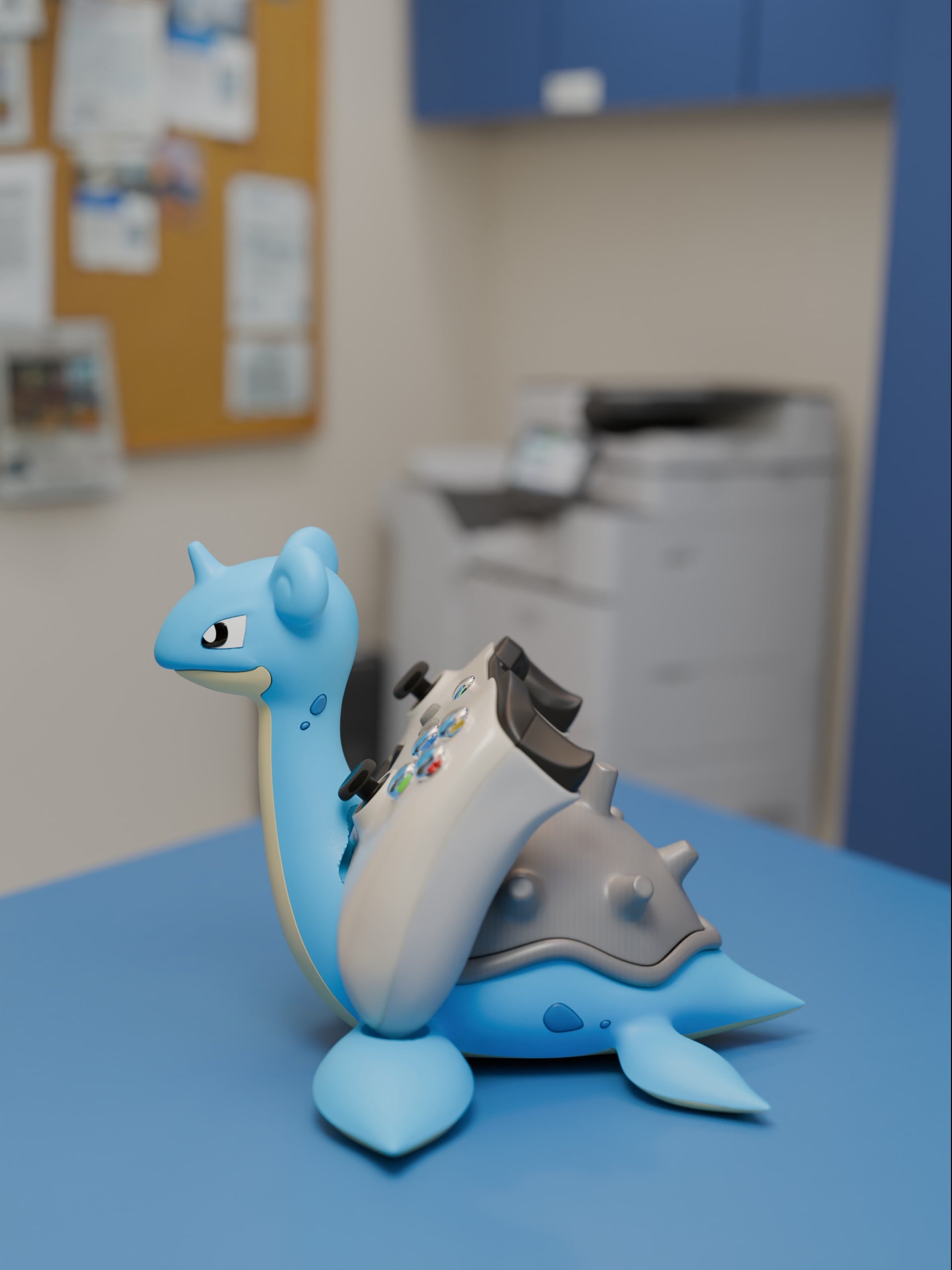 Lapras Controller Stand 3d model