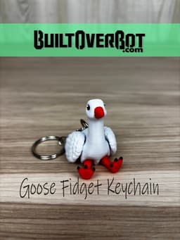 Goose Fidget Keychain 3d model