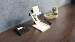 Adjustable Contour Phone Holder 3d model