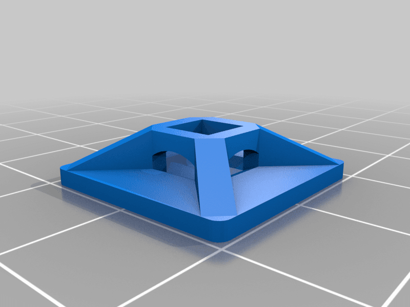 Cable Tie Base 3d model
