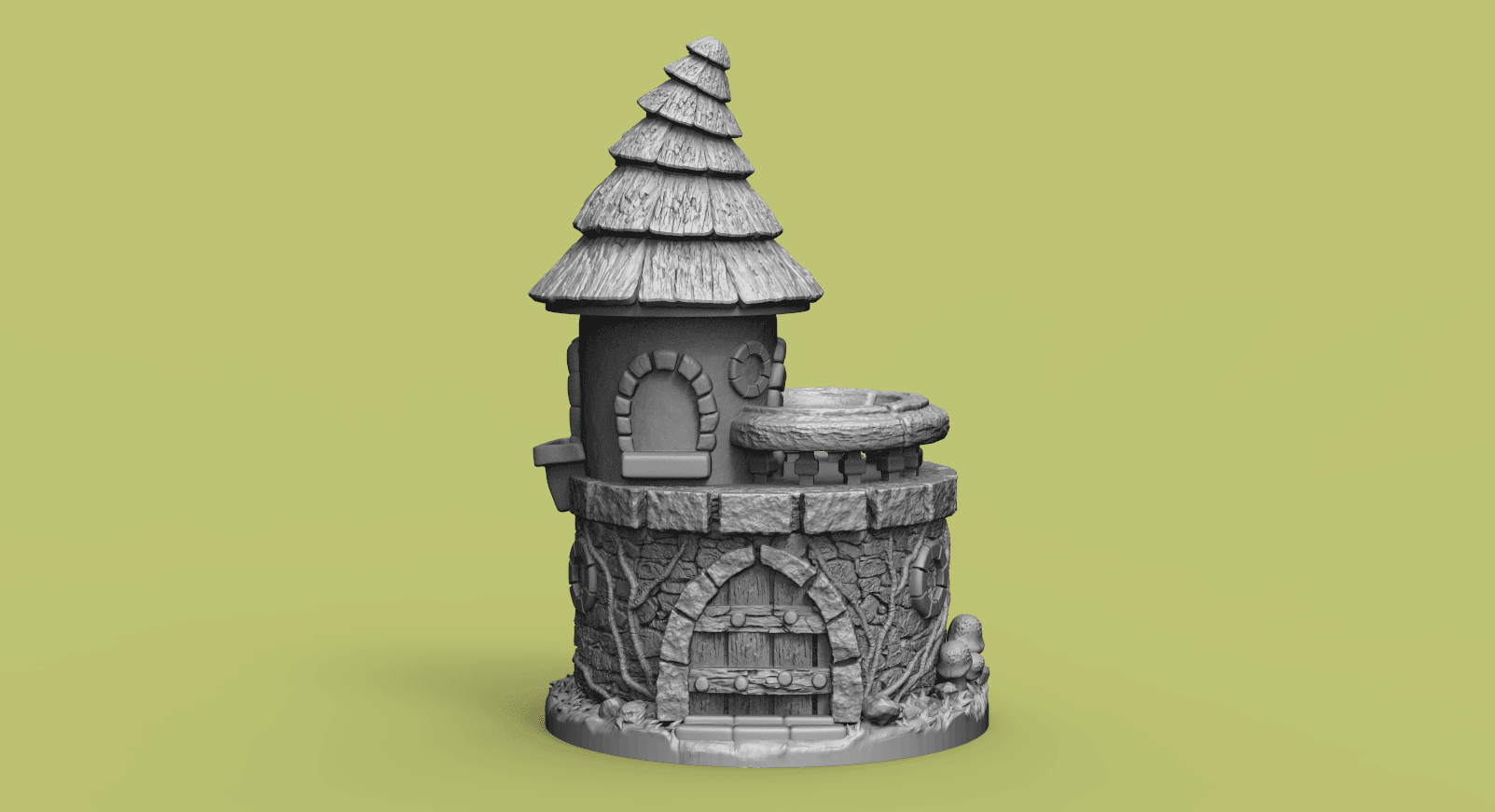 Dragon_house 3d model