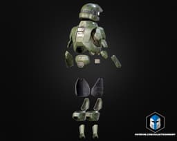 UNSC Marine Armor - 3D Print Files 3d model