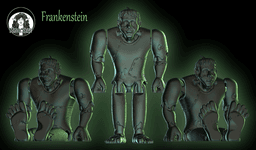 Frankenstein 3d model