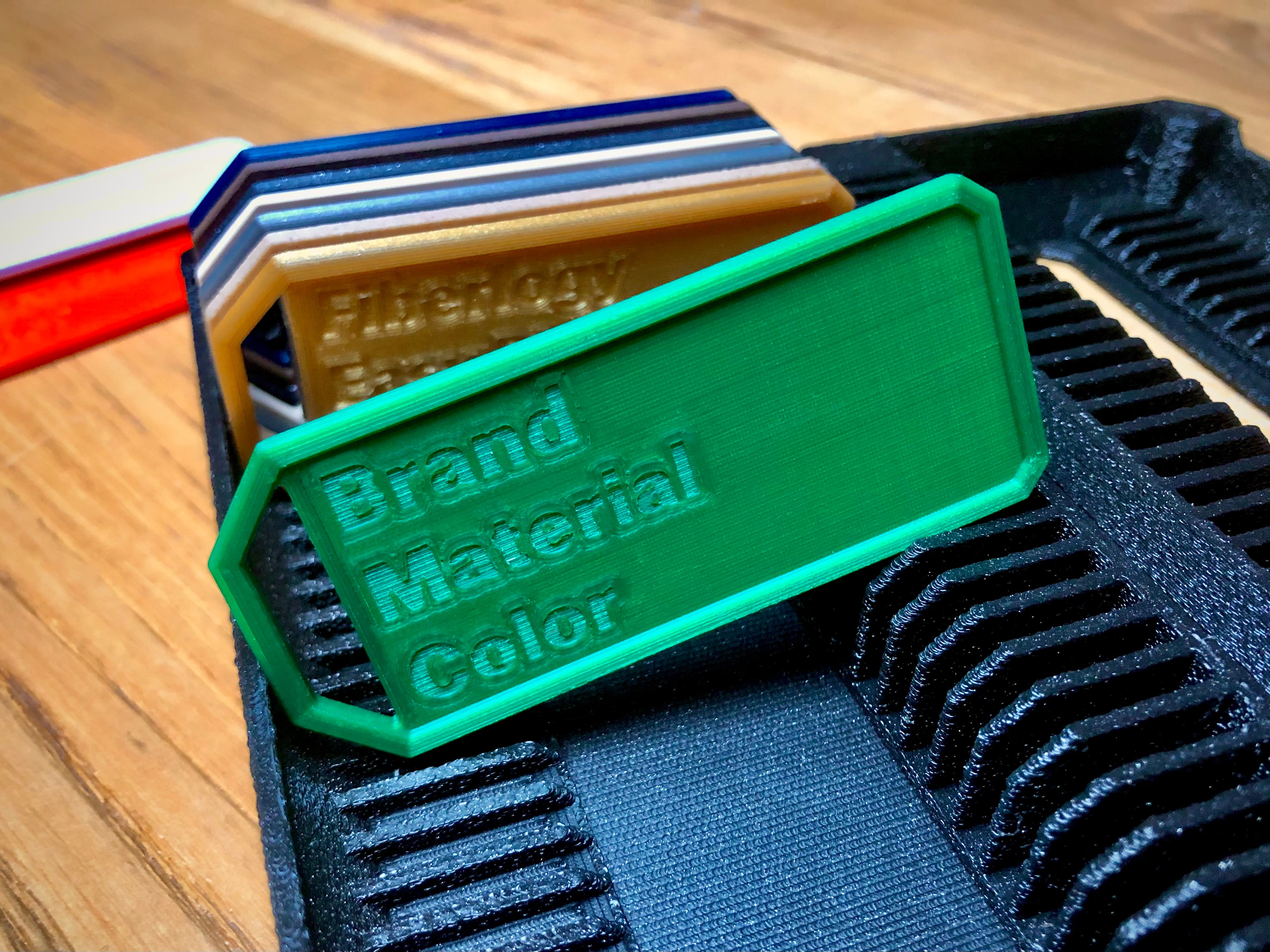 Customizable Filament Sample 3d model