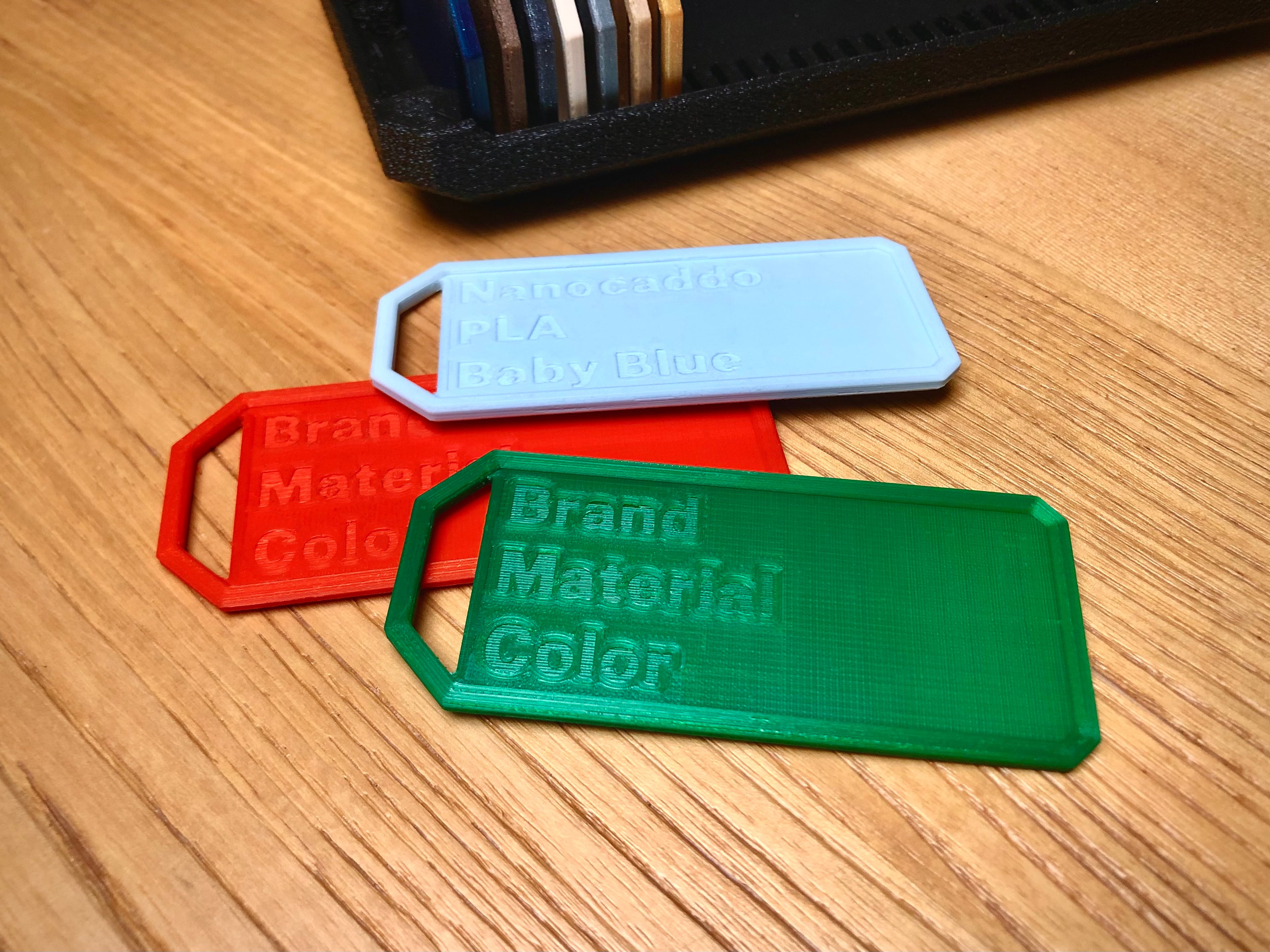 Customizable Filament Sample 3d model