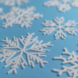 35 Snowflakes 3d model