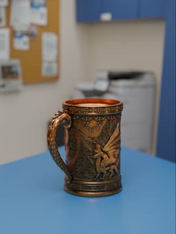Fantasy Dragon Mug 3d model