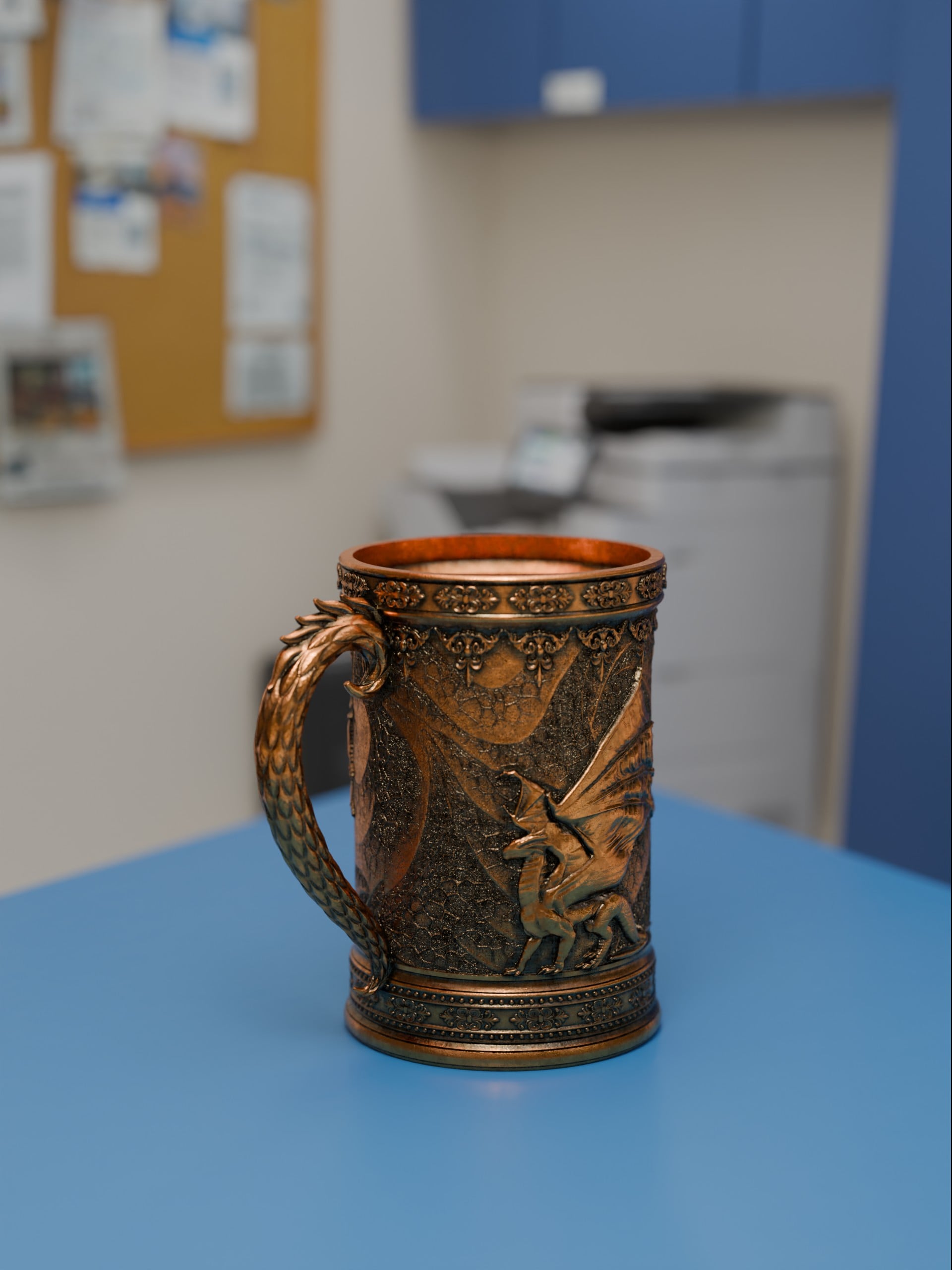 Fantasy Dragon Mug 3d model