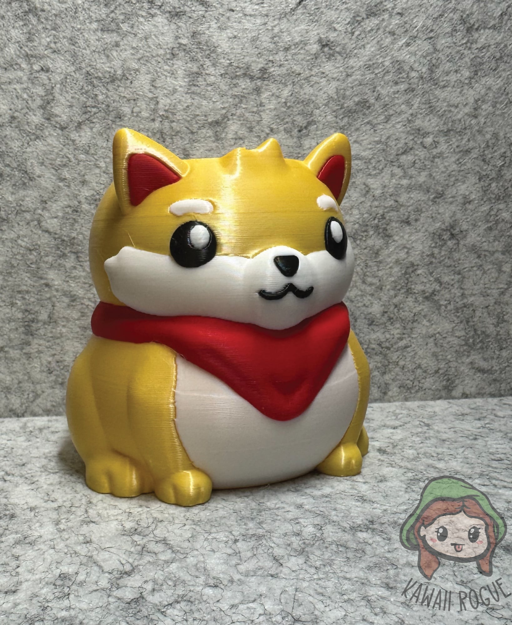Shiba Planter/Pen Holder 3d model