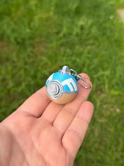 Pokeball Clicker Fidgets - PACK 7 3d model