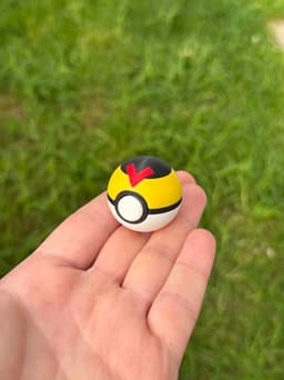 Pokeball Clicker Fidgets - PACK 7 3d model