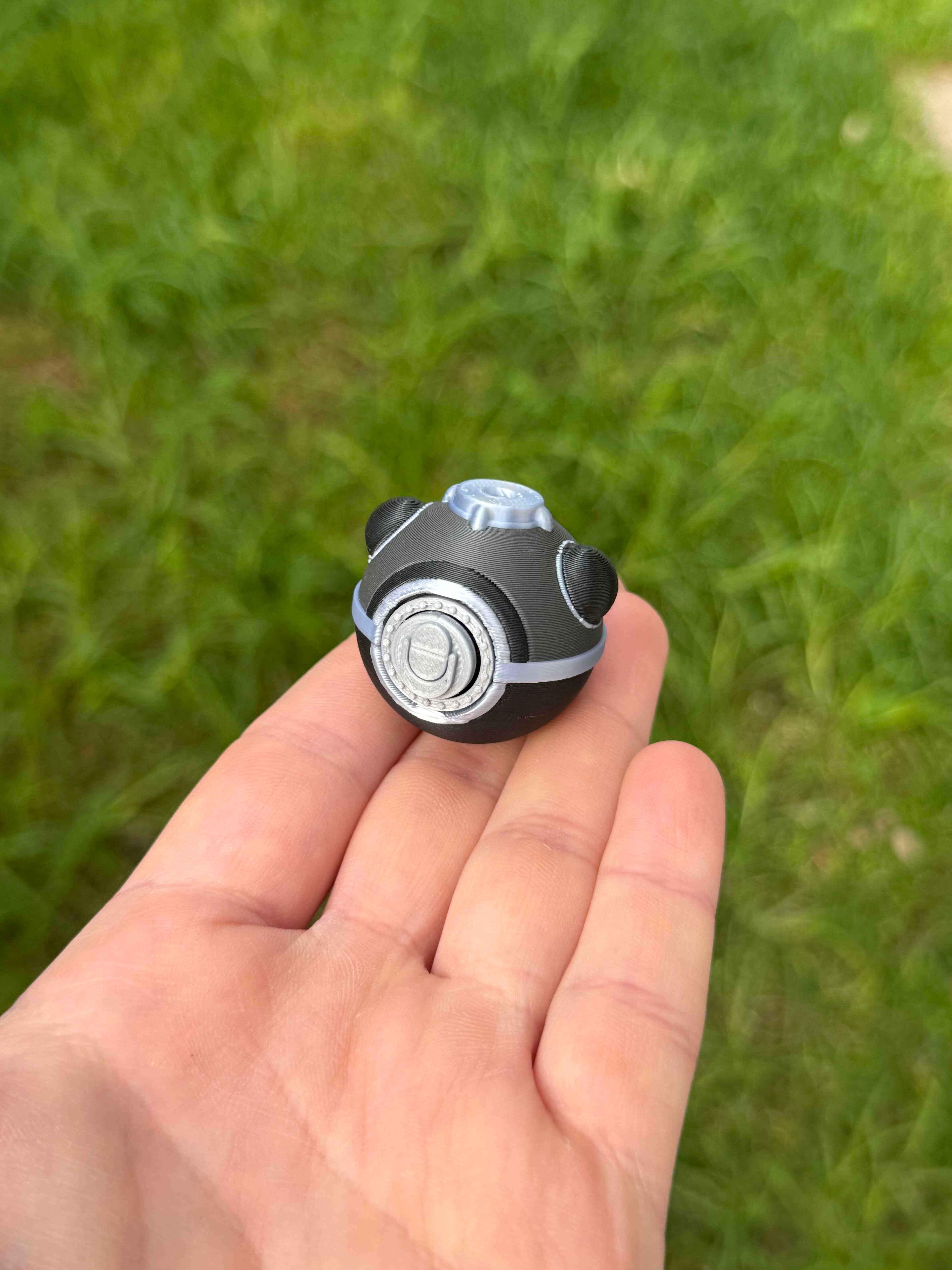 Pokeball Clicker Fidgets - PACK 7 3d model