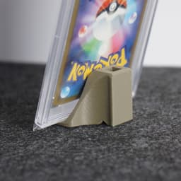 Trading Card Display Stand 3d model