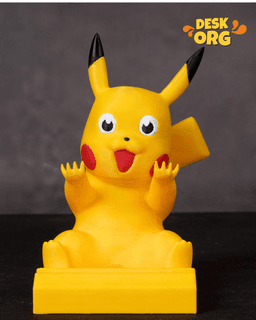 Pikachu Pen & Phone Holder 3d model