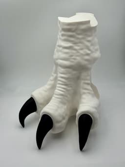 Raptor Claw Headset Stand 3d model