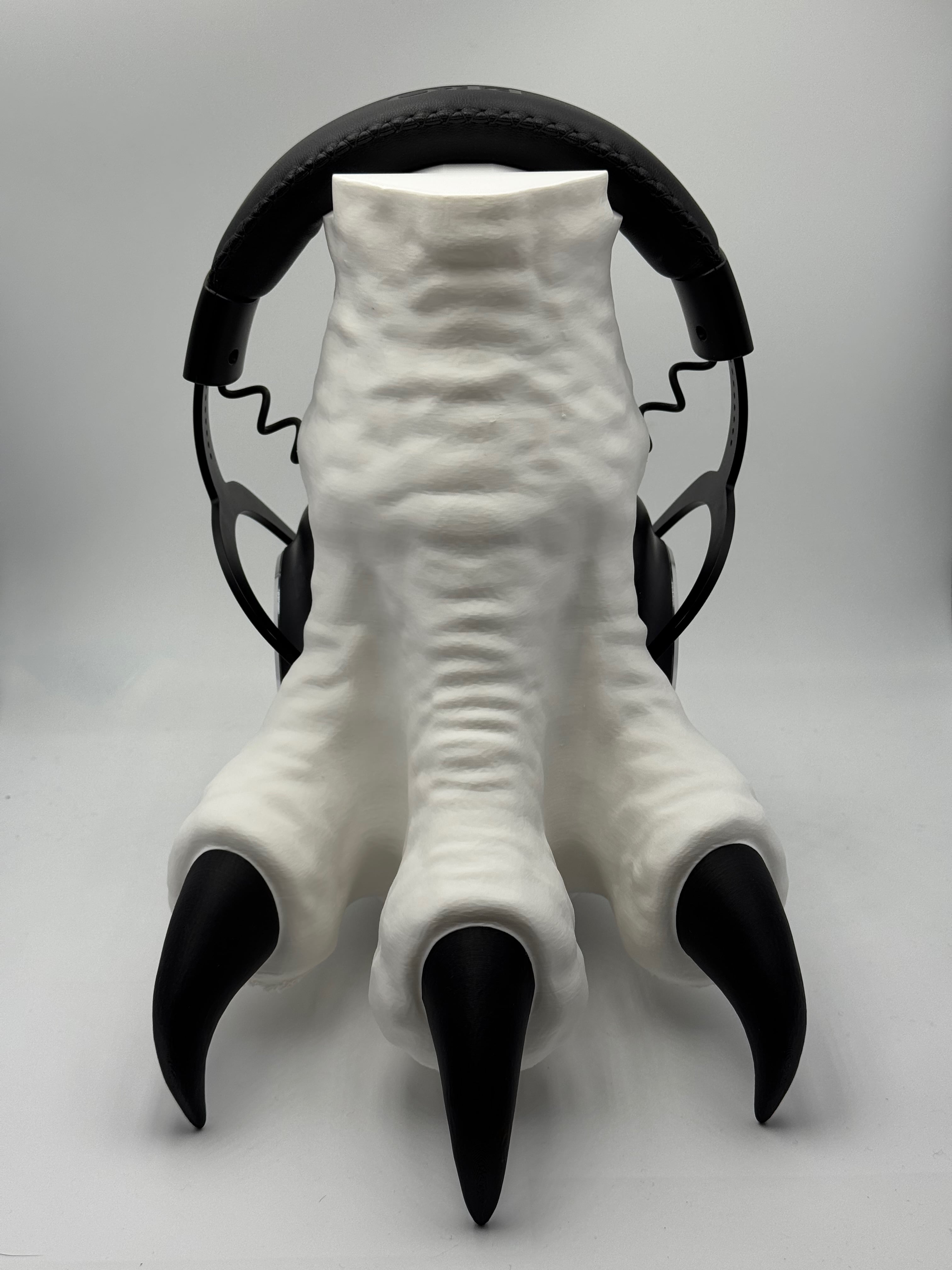 Raptor Claw Headset Stand 3d model