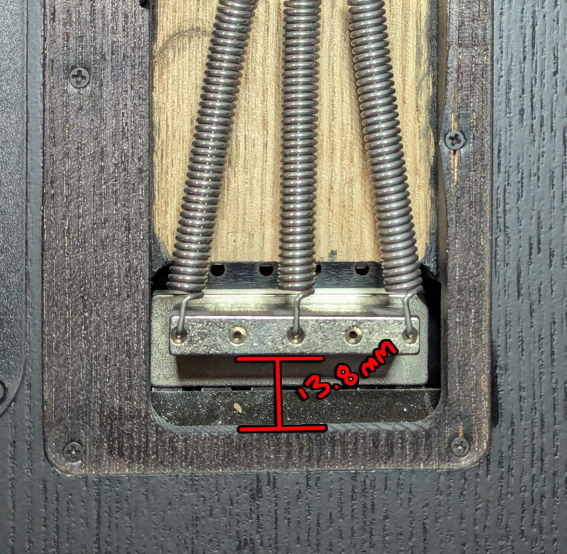 Trem Blocker Floyd Rose Block 3d model